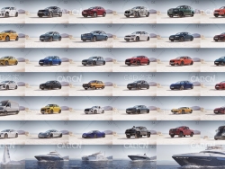 40辆交通工具3d模型汽车 游艇 Viz People 3D TRAFFIC v3