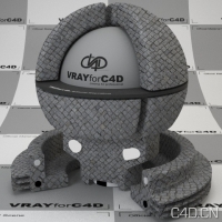 vray for c4d材质：Pavement Arroway 01 lowres