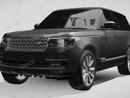 路虎揽胜时尚越野车C4D汽车模型下载