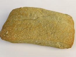 意大利面包C4D模型 Italian Bread