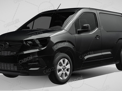 欧宝限量版封闭车厢面包车2021款C4D汽车模型下载