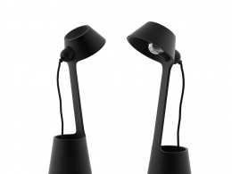 简约台灯照明灯具3D模型素材下载Lean Table Light by Tom Dixon
