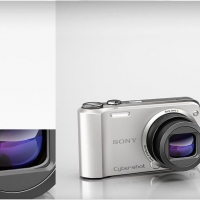 索尼卡片数码相机C4D模型 Sony cyber-shot
