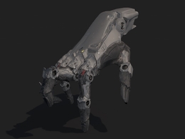 机械手C4D模型 Cyber Hand 3D Model