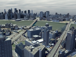 纽约城市建筑群C4D模型 New York City