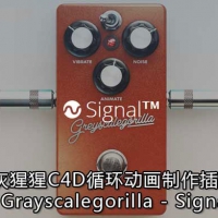 灰猩猩C4D循环动画制作插件 Grayscalegorilla – Signal v1.0 for Cinema 4D+教程