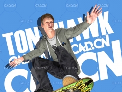 158个《托尼霍克滑板》游戏专业滑板人物动画模型 Tony Hawk’s Pro Skater