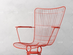 铁艺编织椅懒人椅C4D模型 chair 3d model