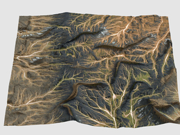 大地山脉地形Osiris Terrain
