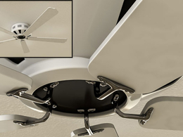 风扇 吊扇C4D模型 Fan 3d model