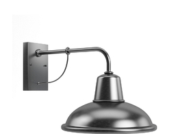 大型圆形户外灯c4d模型下载