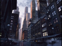 城市街道楼房3D模型 Kitbash3d – Every City (MAX/MA/OBJ/FBX格式)