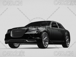 克莱斯勒300限量版LX2豪华汽车轿车2016款C4D汽车模型下载