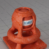 C4D VRAY材质：Spatolato