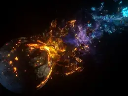 星球爆炸特效