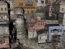 66套C4D冒险游戏《鬼泣4》(Devil May Cry 4) 游戏场景模型合集