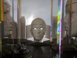 C4D实用工程第547季：巨大的科幻人像场景C4D工程 C4D Project[Cinema4D - Octane]
