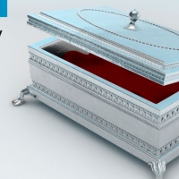 珠宝首饰盒3D模型 jewelry box