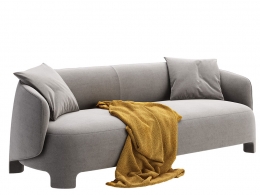 Ligne Roset品牌塔鲁大沙发3D模型素材下载Taru Large Sofa by Ligne Roset