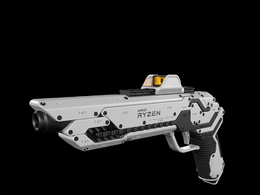 科幻概念手枪模型 Sci-fi concept Pistol