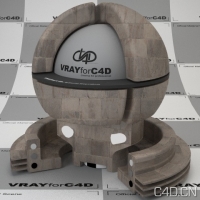 vray for c4d材质：Stone arroway 29 lowres