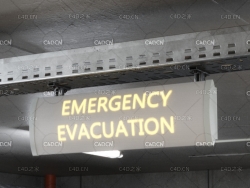 地下车库警示牌 Warning Board