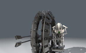 Star Wars: Grievous & The WheelBike