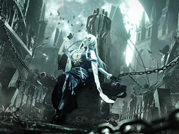 c4d octane颓废城市中的妖姬