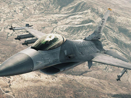 美军F-16C喷气式多用途战斗机F-16C Fighting Falcon