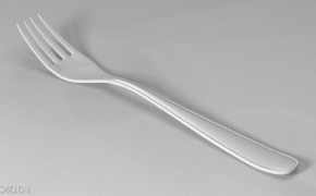 餐具-叉子C4D模型 Forchetta