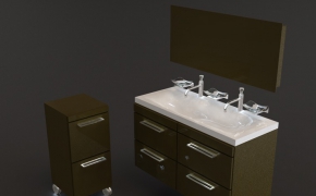 卫生间洗手盆柜子/洗手池/浴室柜 Wash Basin