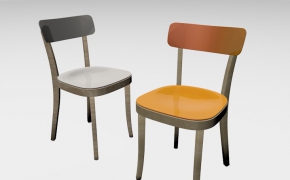 时尚椅子C4D模型 Chair is 3 d model