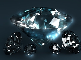 C4D钻石模型 钻石掉落动画 DIAMOND