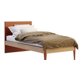 Nidi儿童实木单人床3D模型素材下载Nuk Single Bed Woody by Nidi