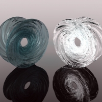 两款C4D玻璃材质：Glass Ice Material
