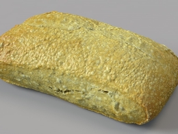 意大利面包C4D模型 Italian Bread