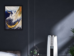 卧室落地空调扇C4D OC模型