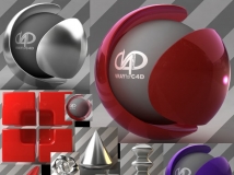 Vray for c4d实用材质包