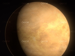 C4D金星模型 mars_sphere