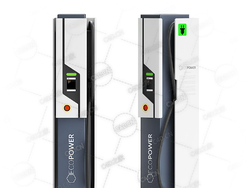 汽车充电站电动车充电桩C4D模型下载car_charging_station