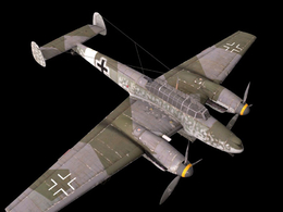 德国破坏者重型战斗机Bf 110 G 2