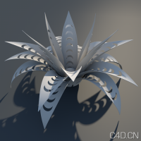C4D花朵模型：Basic Objects for c4d (r13) 002