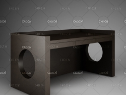 简易木桌 办公桌 Office desk