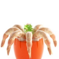 海鲜3D模型：鲜虾食品 Shrimp