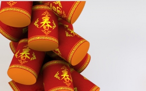 鞭炮C4D模型 Firecrackers 3d models