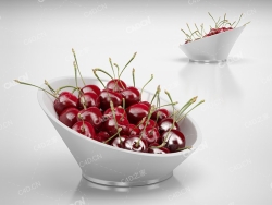 装满樱桃的碗 bowl full of cherries