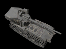 德国重炮坦克Waffentrager Auf E 100