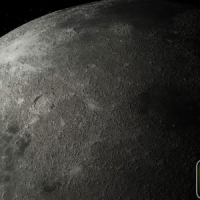 月球场景3D模型：Realistic Moon Scene