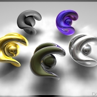 C4D超酷材质：Material Pack 1