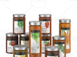 水果蔬菜酱罐 Sauce jars